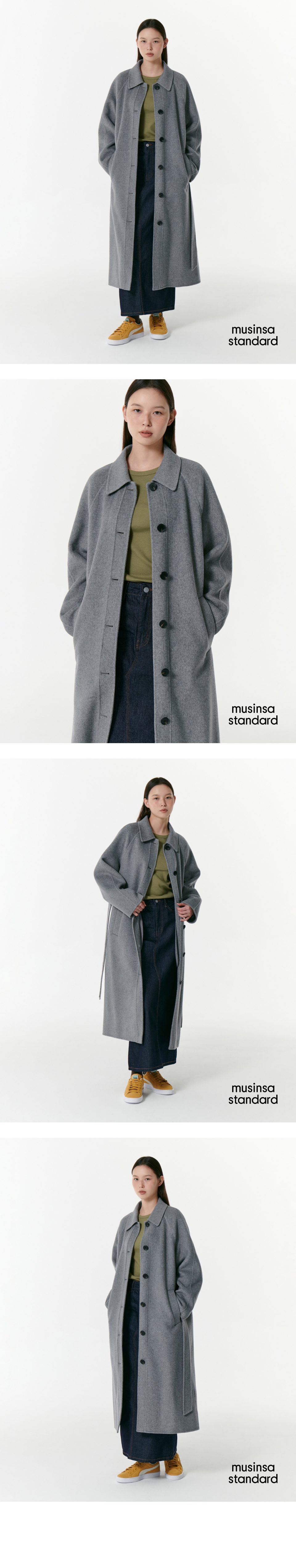 コート MUSINSA STANDARD Women's Cashmere Blend Handmade Balmacan Ro MUSINSA | MUSINSA STANDARD WOMAN WOMENS CASHMERE BLEND