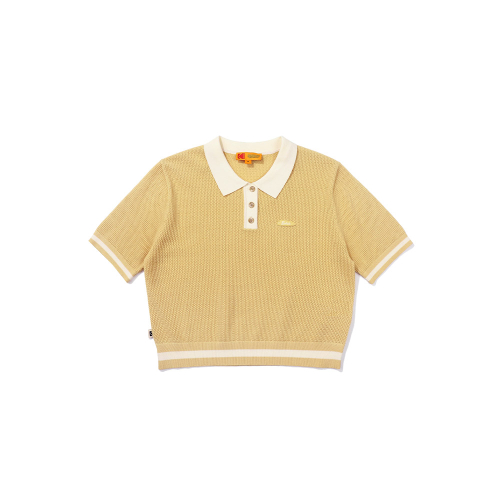 SUMMER POLO KNIT TEE WOMAN