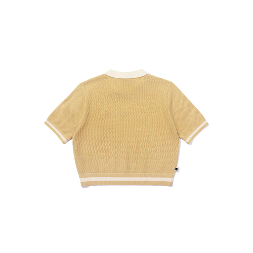 SUMMER POLO KNIT TEE WOMAN