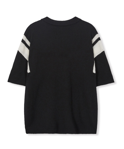 Черный анорак Legato Half Zip