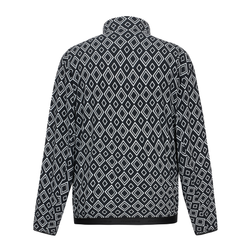 Argyle Pattern Jumper_Navy (Men)