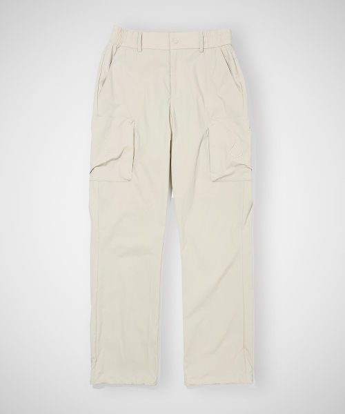 Унисекс нейлоновые карго-джоггеры [Light Beige] HE2PT043
