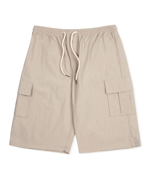 Mark Wide Cargo Nylon Half Pants GJBHP34 (3COLOR) thumbnail 6
