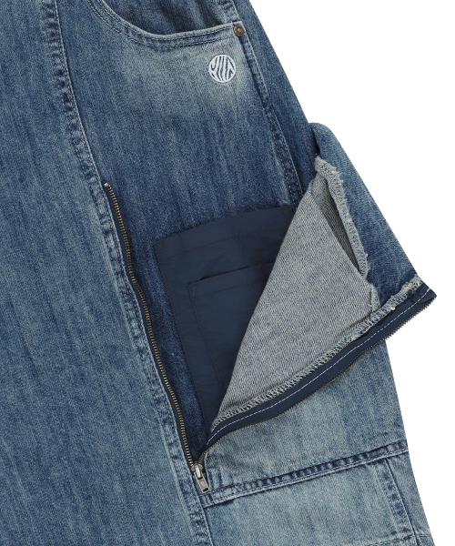 OG Heritage джинсовые бермуды Blue