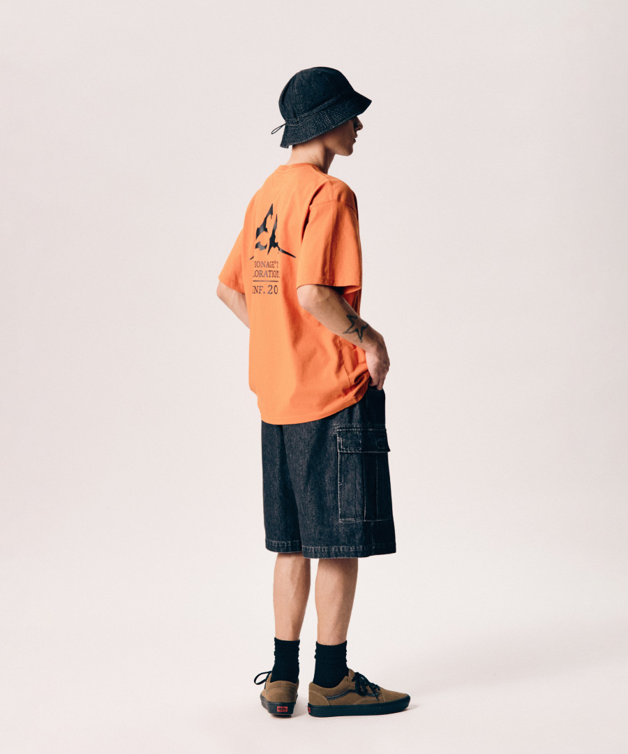 MUSINSA | ESPIONAGE Over Fatigue Hat (Denim ver.) Light Black