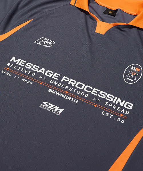BB MESSAGE JERSEY - GREY