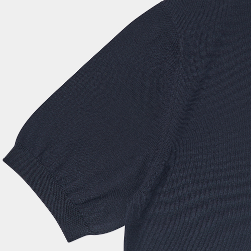 24SS Essential Polo Knit Navy