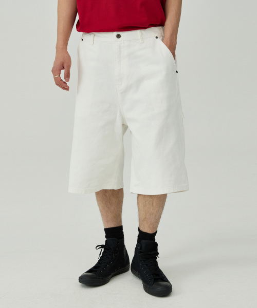 Шорты-бермуды карпентер Bernard 7907 Off-White