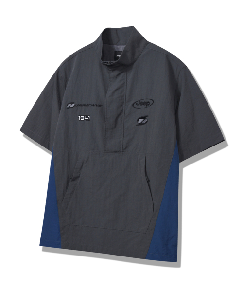 Анорак PARIS Sports из нейлона с коротким рукавом (JP5JPU850DG)