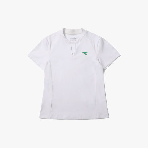 Теннисное поло с коротким рукавом Crosscourt Women IVORY