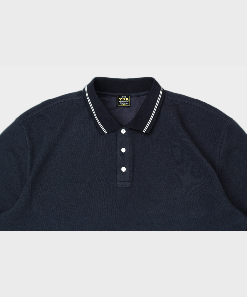 PIQUE SHORT SLEEVE SHIRT [Sailor Blue]