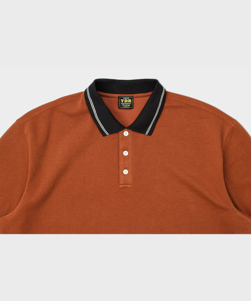 PIQUE SHORT SLEEVE SHIRT [Carmel]