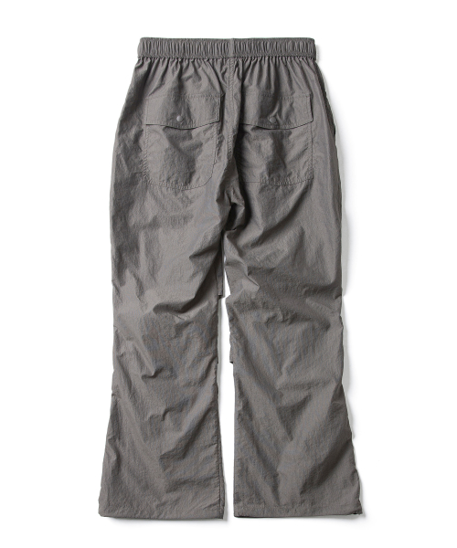 GLOSSY EASY PANTS (OLIVE GREY)