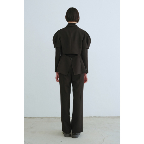 Voluminous Long Sleeve Blazer Jacket RQJAA23500BKX