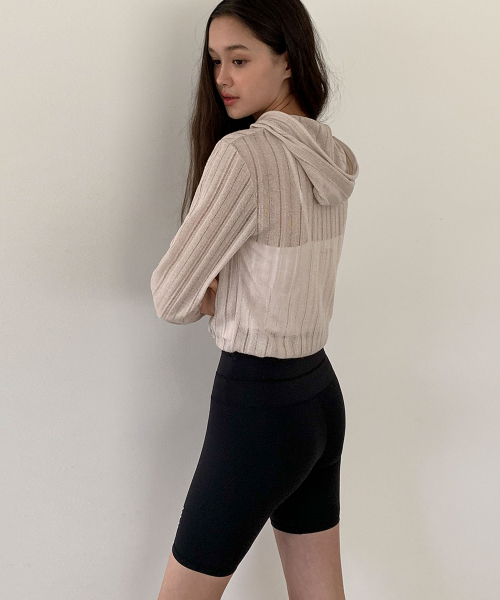 Льняной худи Beige