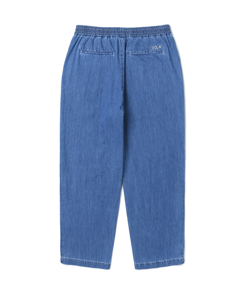 Джинсы унисекс на резинке semi-wide [LT-INDIGO](UA4DP86_03)