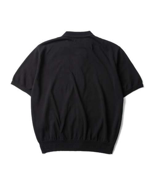 Essential Half Knit Shirts Black