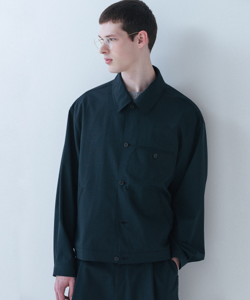Тропический бомбер-рубашка OCEAN CHECKED