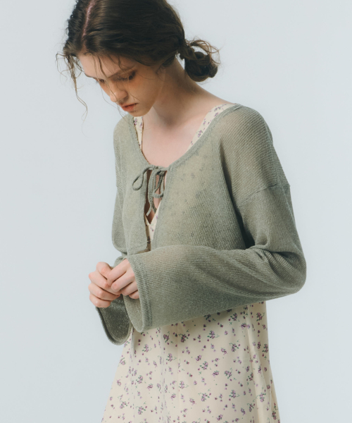 SUMMER RIBBON CARDIGAN_3color