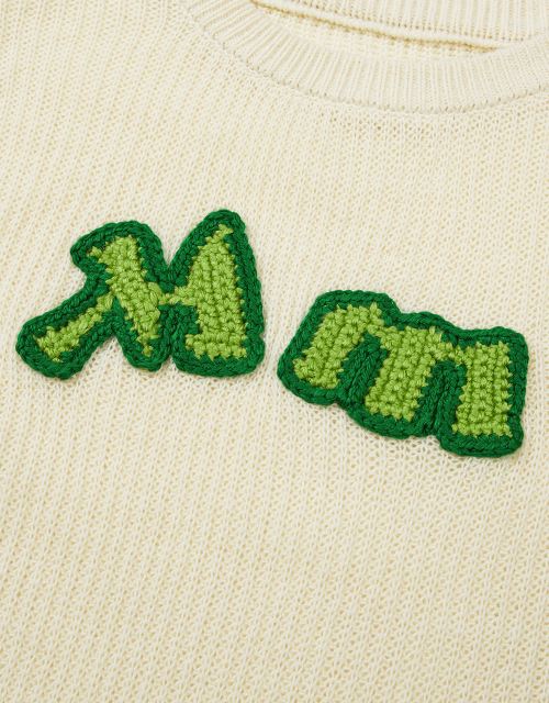 [Mmlg] MM KNIT VEST (IVORY)