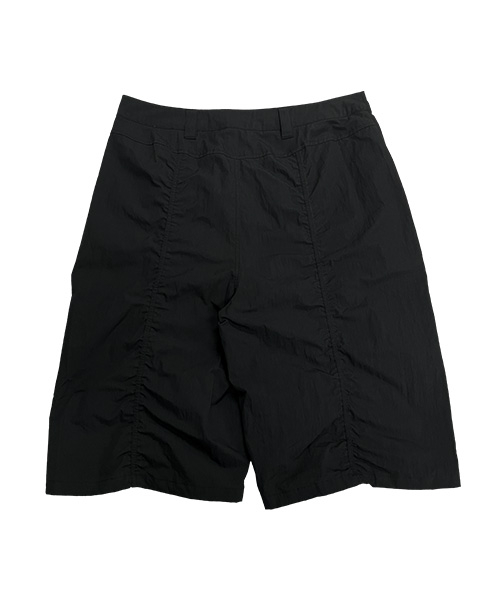 TCM shirring half pants (black)