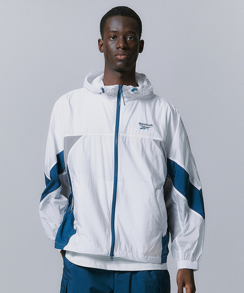 Ветровка Mesh Hybrid - White:Turkish Blue