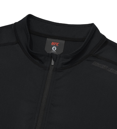 UFC Sungard рашгард с полумолнией Regular Fit Black U4LSV2105BK