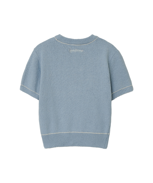 WENDY ROUND KNIT sky blue
