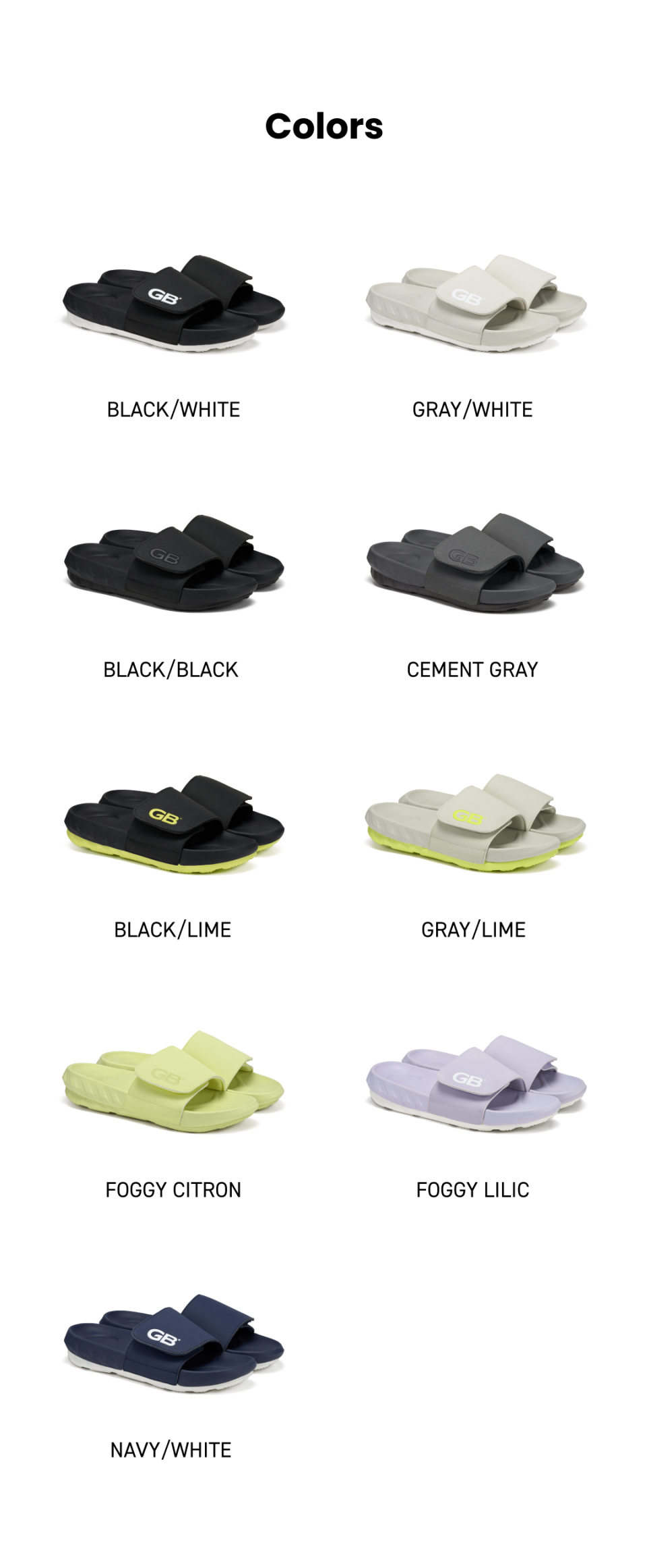 ☆送料無料☆ GOAL STUDIO GB PRO SLIDE-GRAY/LIME ☆ GRAB-ITY BALANCE® - GOALSTUDIO