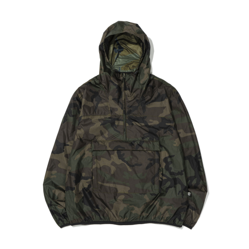 CAMOUFLAGE ANORAK WOODLAND CAMO