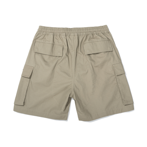 SOLID CARGO RIPSTOP SHORTS BEIGE