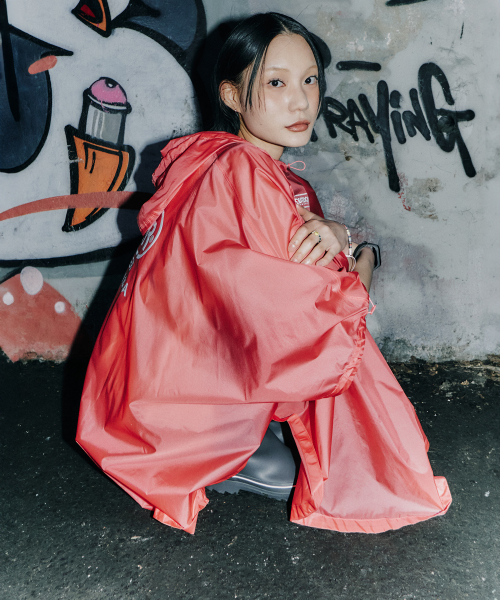 Packable Rain Coat складная