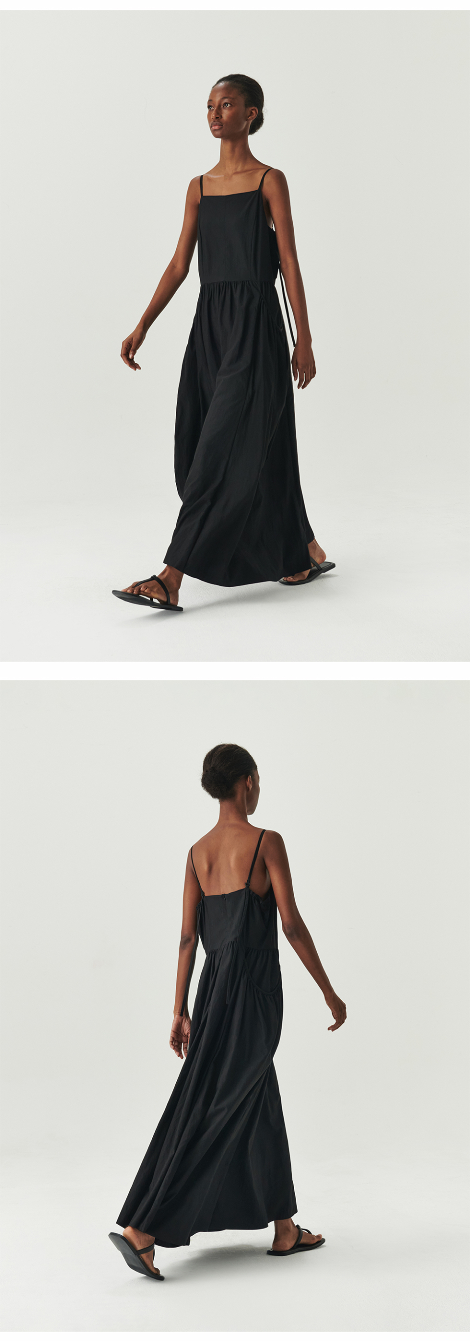 人気【LEVAR】Shirring Pocket Sleeveless Dress [送料・関税込] MUSINSA | LEVAR Shirring Pocket Sleeveless Dress - Black