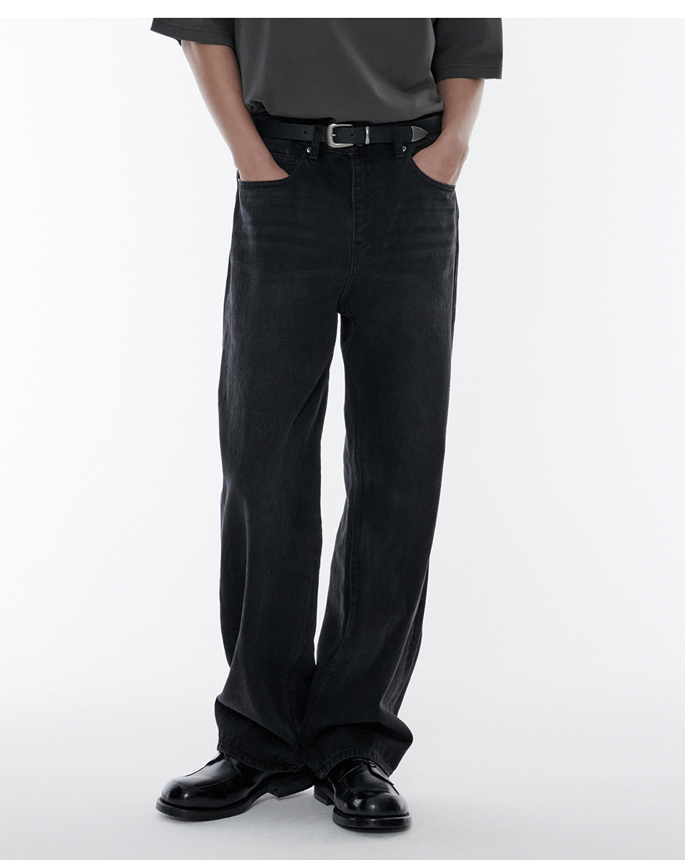 MUSINSA | MUSINSA STANDARD Loose Straight Denim Pants