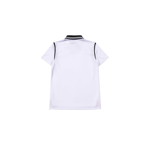 Женская теннисная футболка 245TS010F White с контрастной отделкой