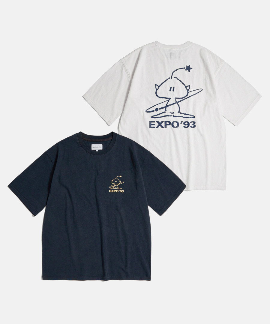 MUSINSA | ESPIONAGE EXPO 1993 Souvenir Tee Navy