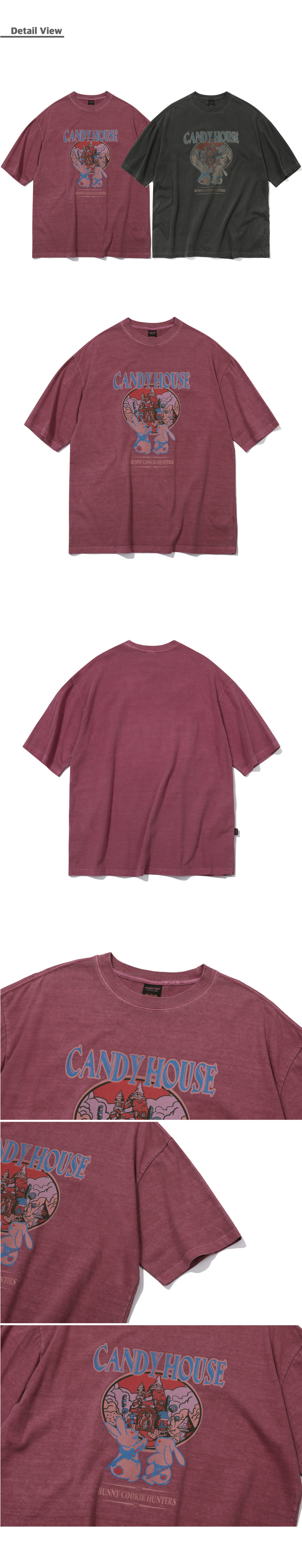 【CPGN STUDIO】24SS★ Candy House Pigment Short Sleeve Tee MUSINSA | CPGN STUDIO Candy House Pigment Short Sleeve T