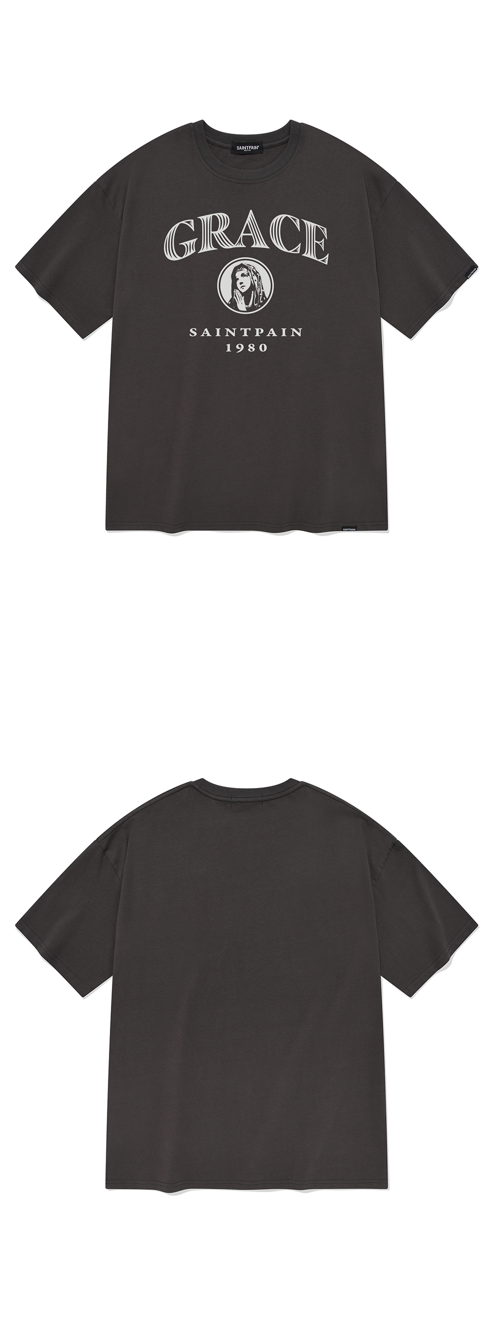 MUSINSA | SAINTPAIN SP 24 Grace Maria Short-Sleeved T-Shirt