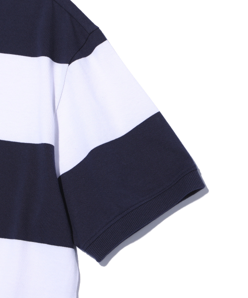 Поло в полоску Retro Bear NAVY (LO2TU342-066)