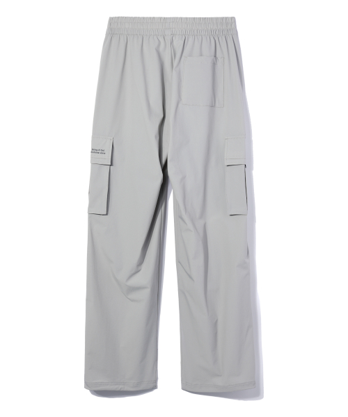 Широкие нейлоновые брюки карго GREY (LO8PU788-072)