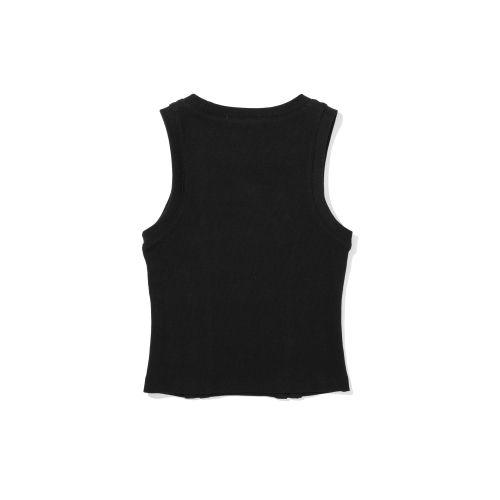 WOMEN SYMBOL TANK TOP BLACK