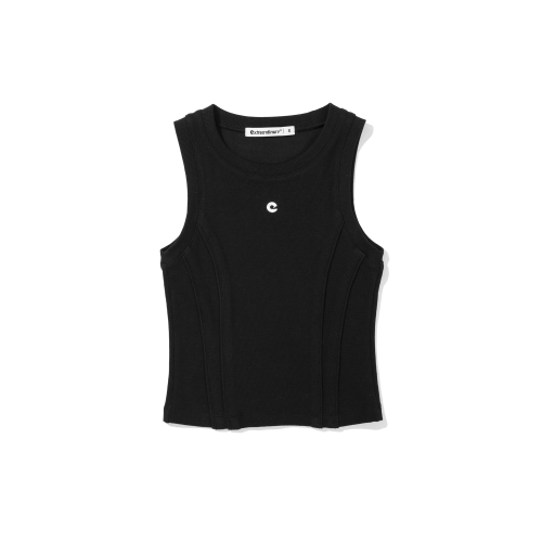 WOMEN SYMBOL TANK TOP BLACK