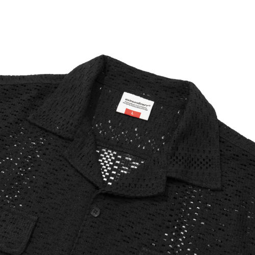 LACE SHIRT BLACK