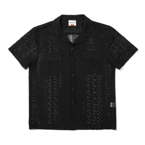 LACE SHIRT BLACK