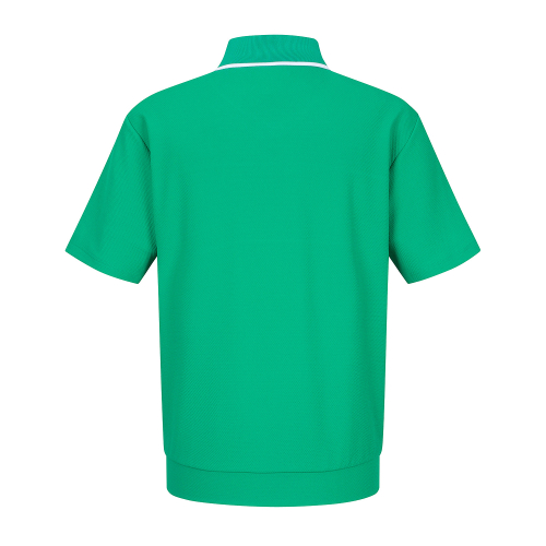 Collaboration Color Block Shirts_Green (Men)