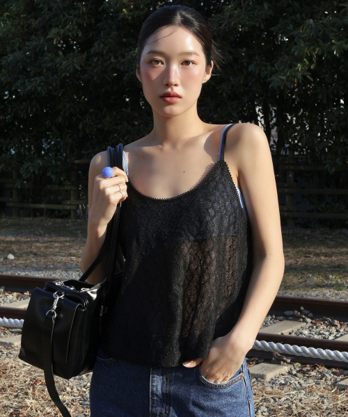 Кружевное бюстье A3490 Black