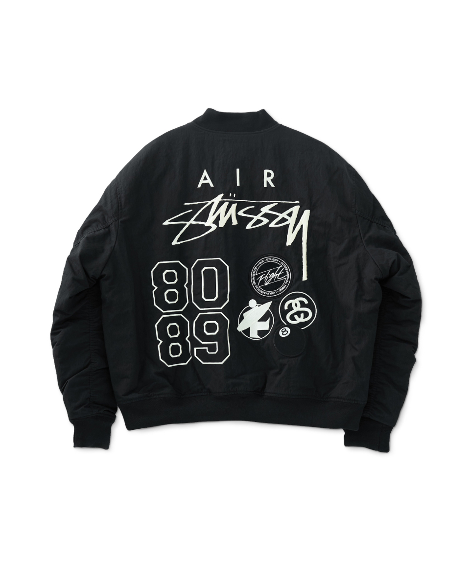 MUSINSA RAFFLE | Nike x Stussy Reversible Jacket in Black (FJ9153-010)