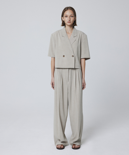Uniquely Summer Slacks (Oatmeal)