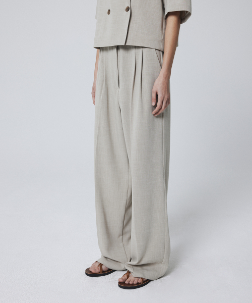 Uniquely Summer Slacks (Oatmeal)