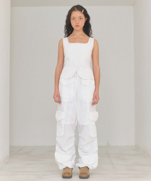 lotsyou Old Money Vest White